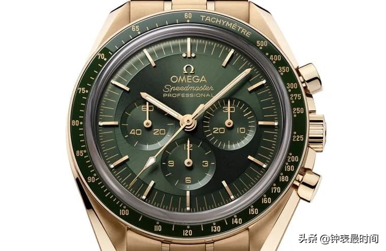 歐米茄超霸登月:致敬Or迎合潮流的綠色盤面-復刻表