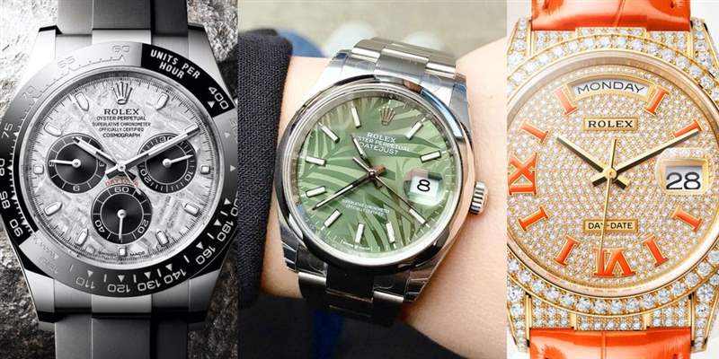 勞力士Rolex 2021新表,隕石面Daytona、棕櫚葉Datejust、滿天星鉆表等5大亮點(diǎn)一次看-復(fù)刻表