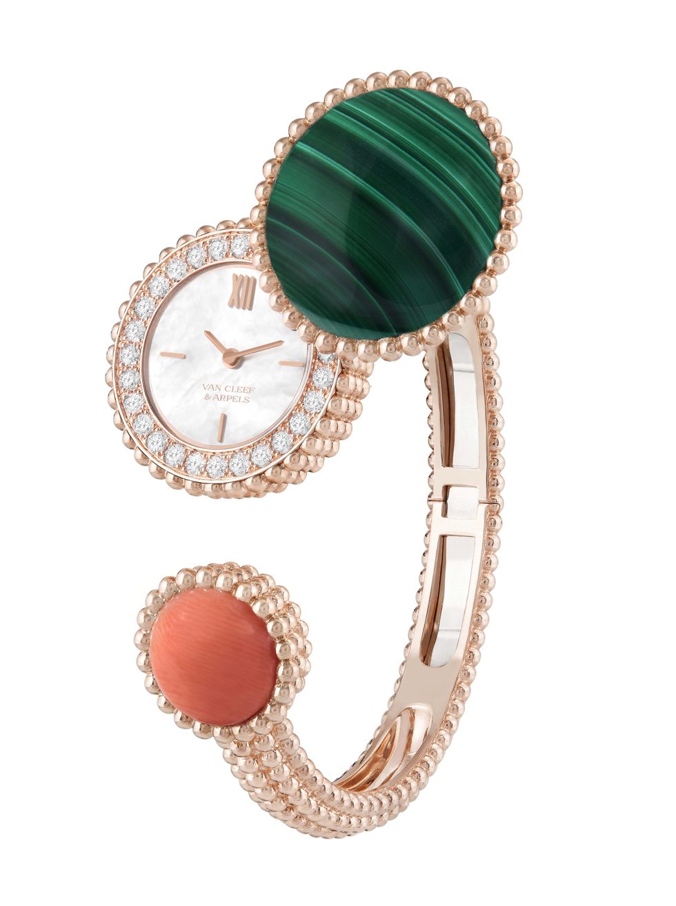 鑲上綠松石、孔雀石等天然寶石手表是獨一無二的收藏品-復(fù)刻表