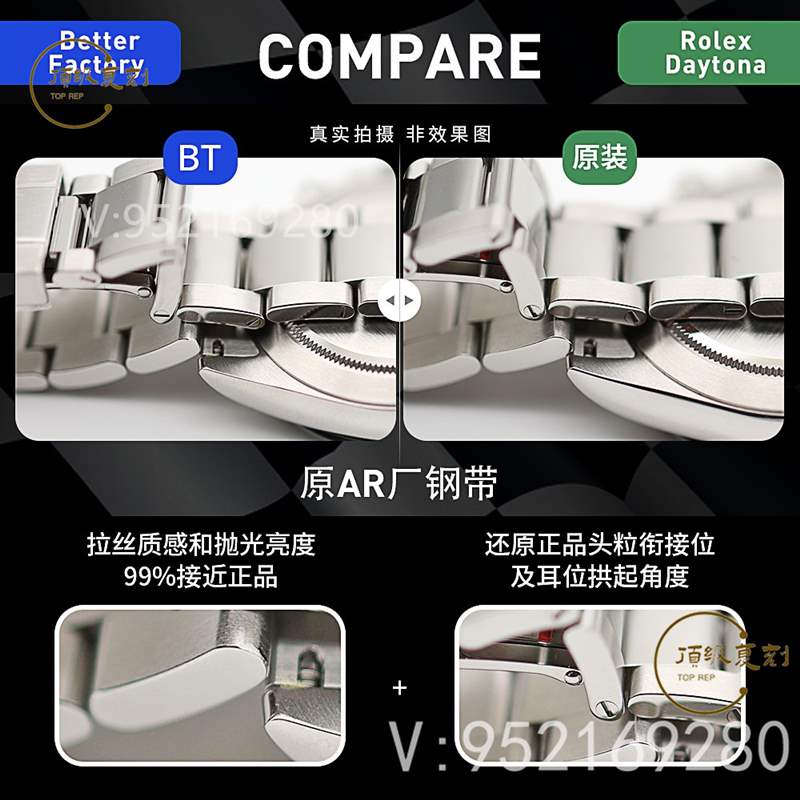 BT廠勞力士4130機(jī)芯迪通拿對(duì)比正品怎么樣,還值得買(mǎi)嗎-復(fù)刻表