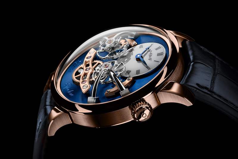 MB&F Legacy Machine No.2紅金藍腕表-復刻表