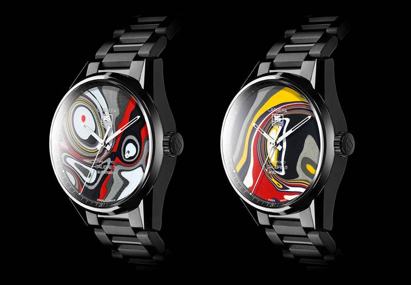 泰格豪雅隆重推出:BWD X Black Badger Fordite Carrera 5系列-復刻表