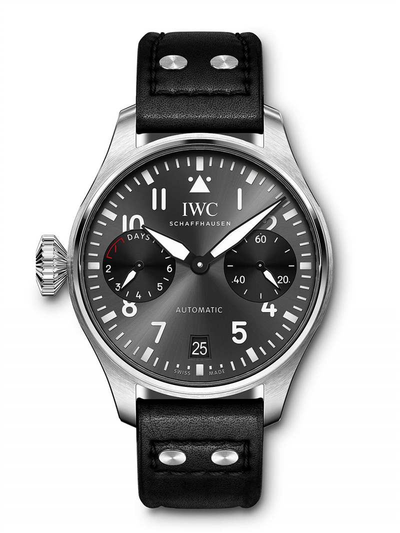 介紹:IWC Big Pilot 左撇子腕表IW501012-復刻表