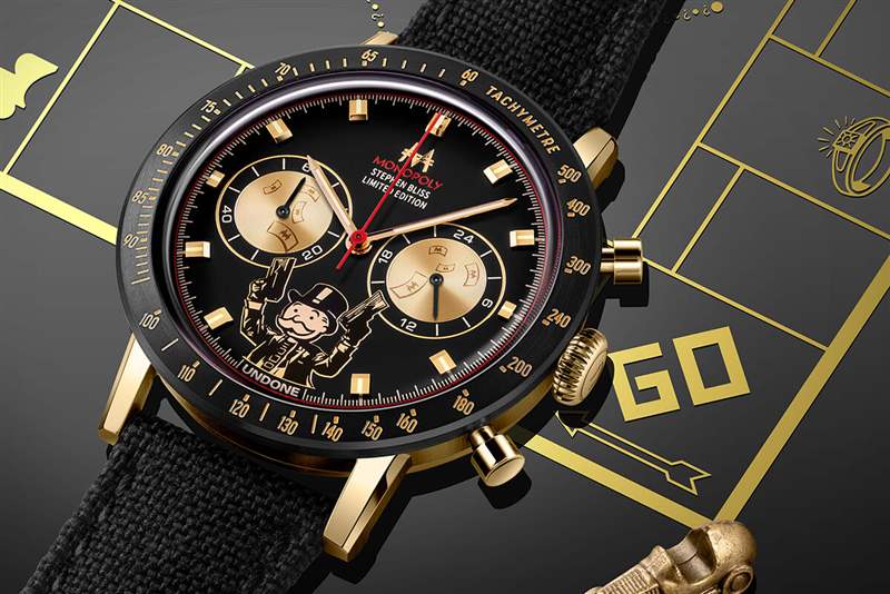 玩具反斗城Monopoly X Undone MONEYMAN手表系列-復刻表