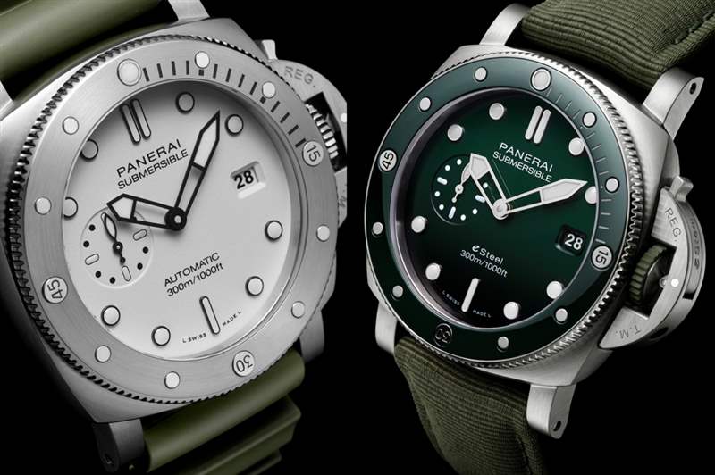 沛納海2022新表Submersible首次推出44mm表款，顏色搶鏡又份量十足-復刻表