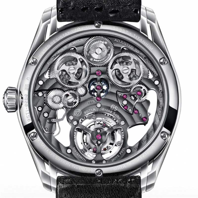 Grand Seiko Kodo首款復(fù)雜功能機(jī)械腕表登場-將恒定動力系統(tǒng)與陀飛輪整合于一身-復(fù)刻表