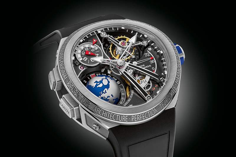 高珀富斯Greubel Forsey GMT運動陀飛輪個性腕表-復(fù)刻表