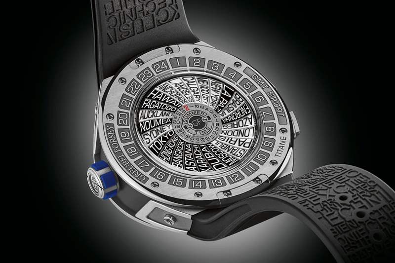 高珀富斯Greubel Forsey GMT運動陀飛輪個性腕表-復(fù)刻表