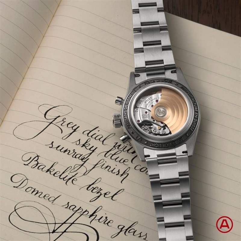 超型客制勞力士懷舊天藍Daytona迪通拿-復刻表