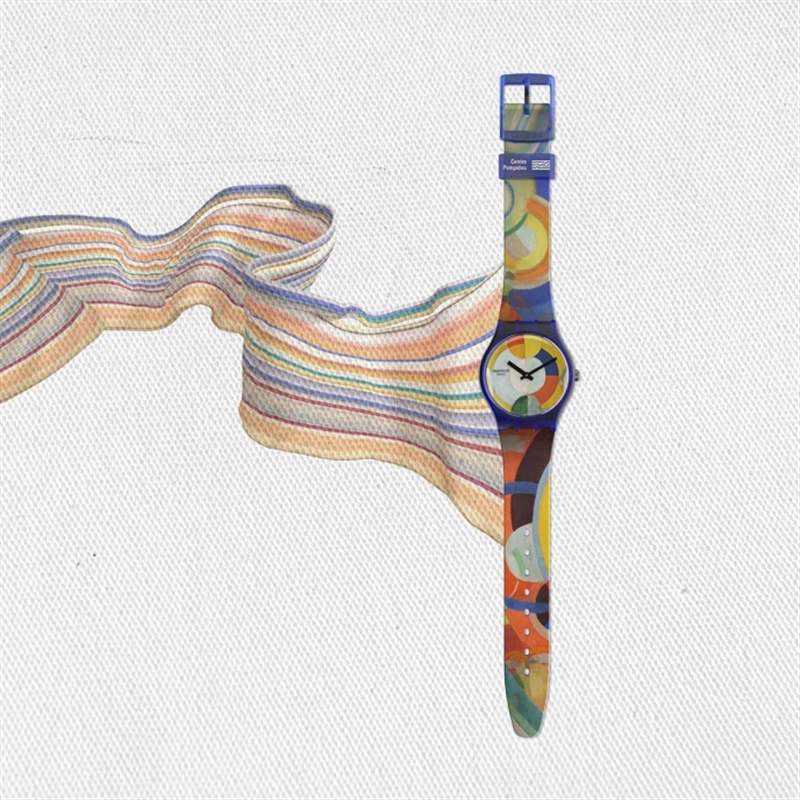 斯沃琪Swatch X Centre Pompidou系列將六幅名畫放在腕上-復刻表