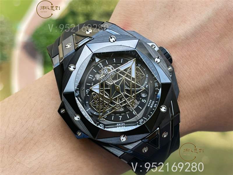 RS廠宇舶恒寶big bang刺青二代陶瓷復刻表做工評測-復刻表