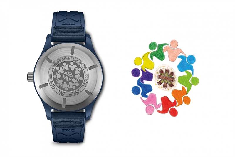 IWC萬國飛行表馬克十八勞倫斯體育公益基金 2021|藍陶瓷表殼首次上陣-復刻表