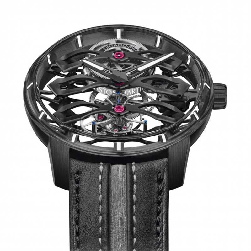Girard-Perregaux芝柏表聯(lián)乘Aston Martin|一身黑魂的Tourbillon with Three Flying Bridges - Aston Martin Edition-復(fù)刻表