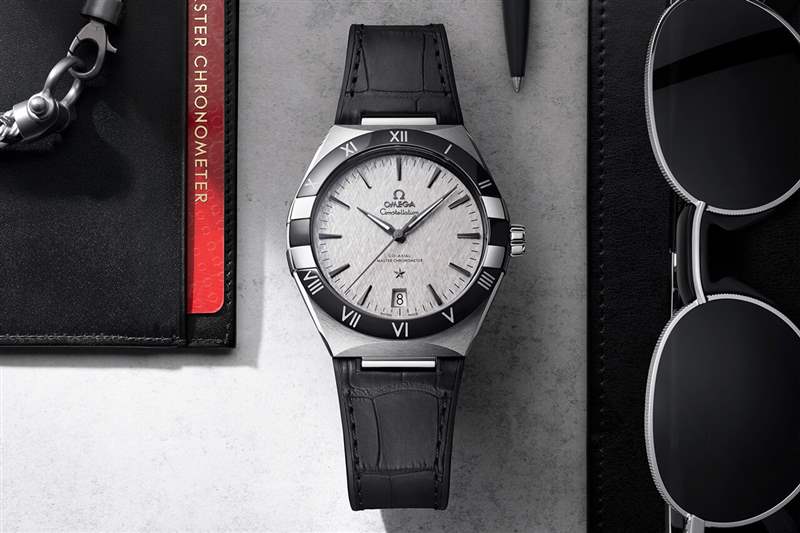 歐米茄星座系列41毫米藍色玫金紳士版-復(fù)刻表