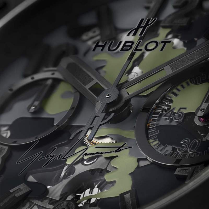 HUBLOT X 山本耀司Big Bang限量迷彩腕表｜以迷彩貫穿全表設(shè)計-復(fù)刻表