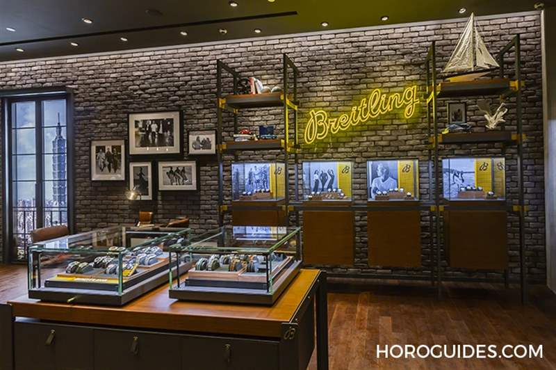 百年靈臺北101專賣店試營運(yùn)SuperOcean新表全新到貨-復(fù)刻表