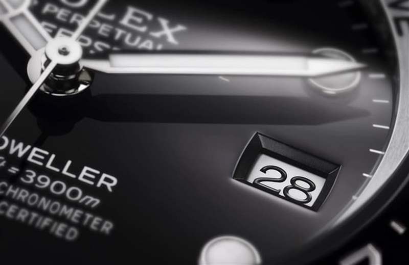 日期窗放大8%,提升視讀清晰度。 (Rolex) 2022勞力士Rolex Deepsea手表7項新革新勞力士隱藏款細節升級不加價-復刻表