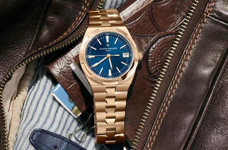江詩丹頓2020新作！Vacheron Constantin Overseas自動(dòng)上鏈腕表帶來典雅粉紅金X藍(lán)面設(shè)定-復(fù)刻表