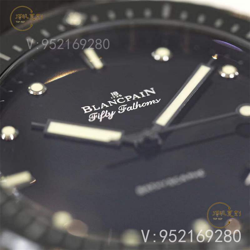 GF廠寶珀五十噚5000黑陶瓷復刻表做工值得入手嗎-復刻表