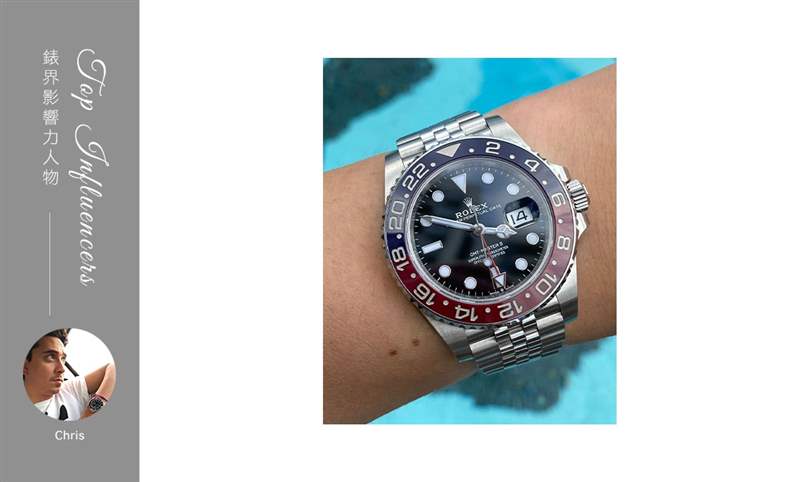 IG影響力人物:Chris 的傳承表款-復刻表