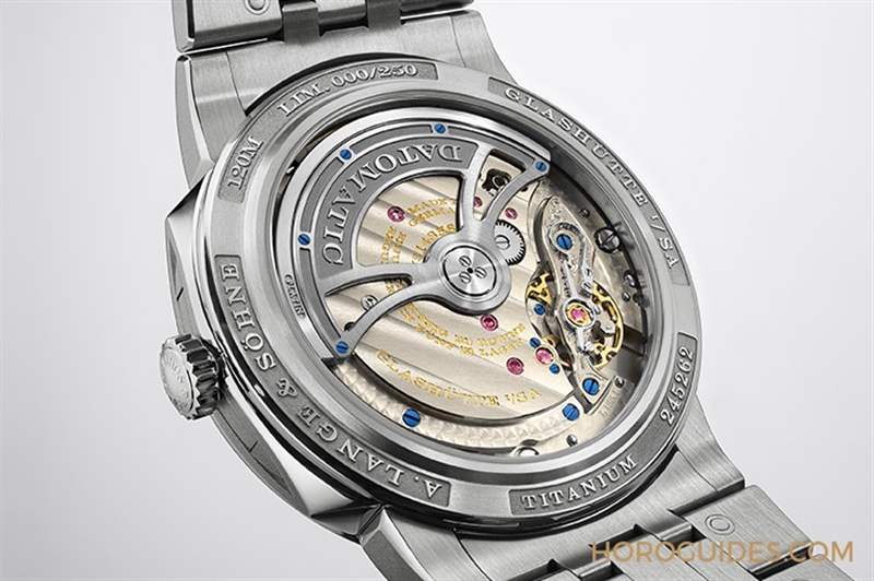 藏家新歡! 朗格首見(jiàn)鈦金屬冰藍(lán)面Odysseus限量版-復(fù)刻表