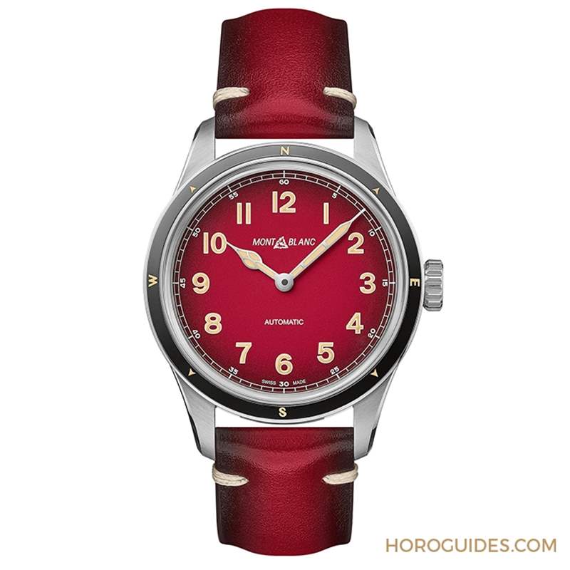 向雪山之神致敬｜Montblanc 1858系列霜峰紅限量腕表-復刻表