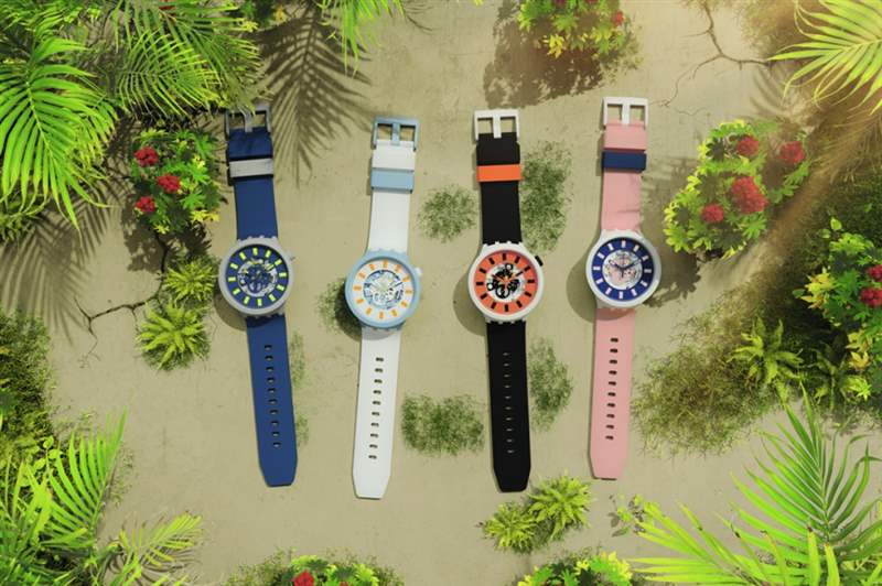 Swatch Big Bold Bioceramic系列全新物料換上全新配色！-復刻表