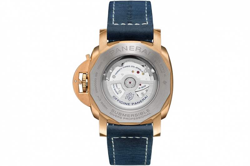 沛納海Panerai 2021全新青銅表｜Submersible Bronzo Blu Abisso更落力保護海洋-復刻表