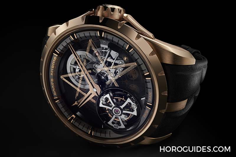 有請紋身大師！Roger Dubuis Excalibur Monotourbillon王者系列單陀飛輪腕表Dr. Woo特別版-復刻表