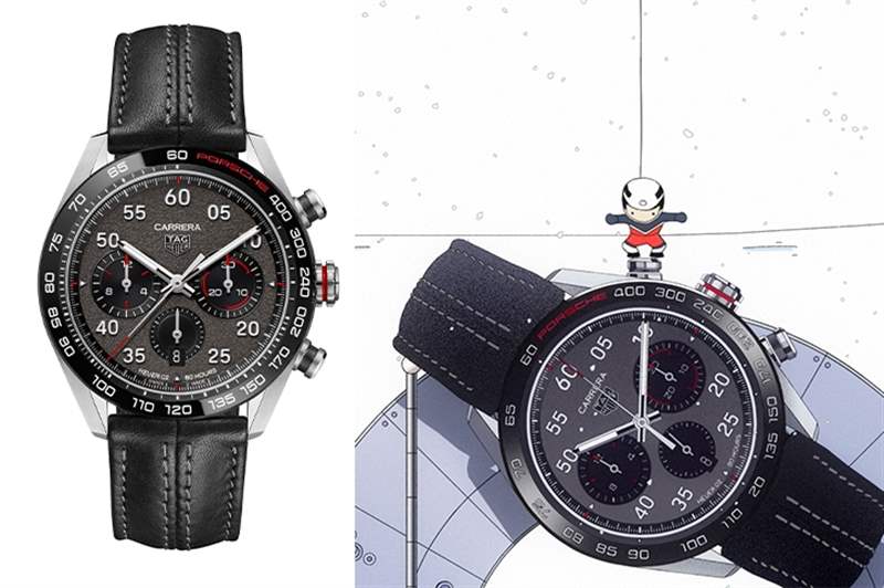 泰格豪雅眾代言人Q萌現(xiàn)身，為圣誕節(jié)挑表選禮獻(xiàn)計(jì)！-復(fù)刻表