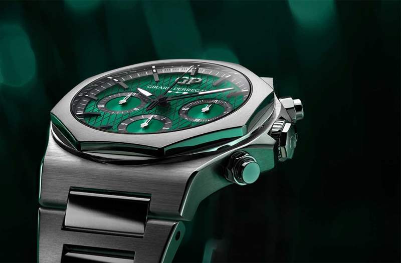 有一種顏色叫英國(guó)賽車綠!由GP Laureato Chronograph Aston Martin Edition完美演繹-復(fù)刻表