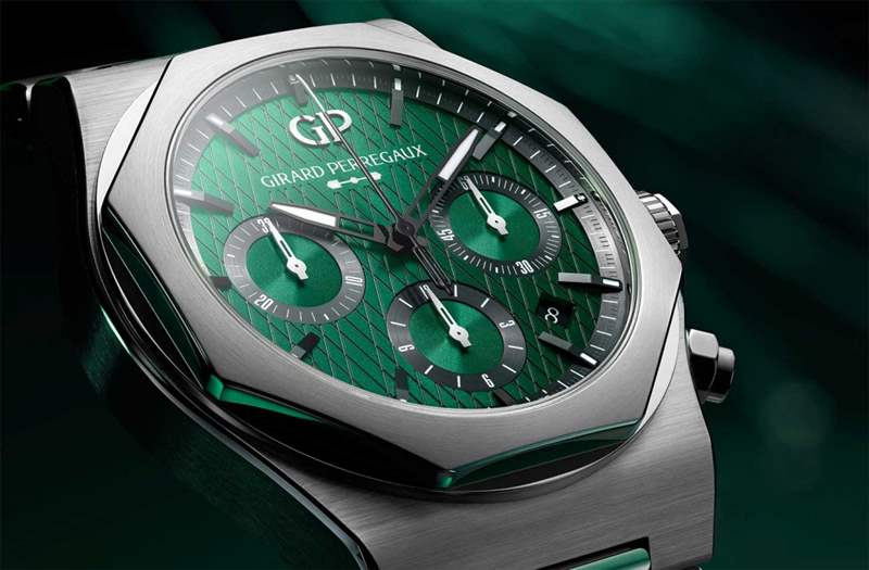 有一種顏色叫英國(guó)賽車綠!由GP Laureato Chronograph Aston Martin Edition完美演繹-復(fù)刻表