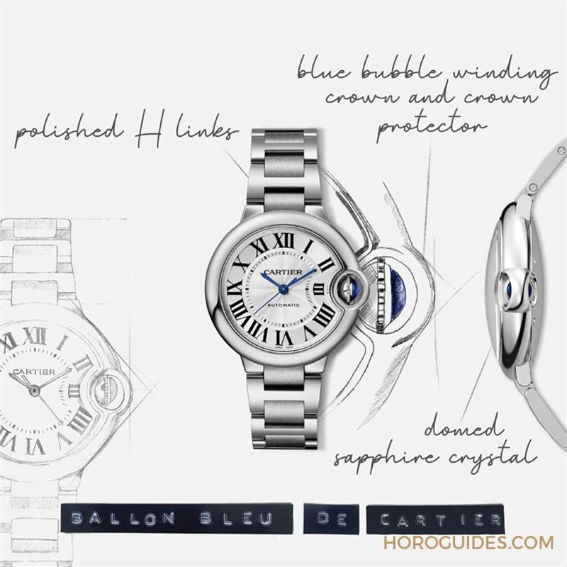 這優雅的代名詞，其實藏著與眾不同的前衛基因｜Ballon Bleu de Cartier腕表-復刻表