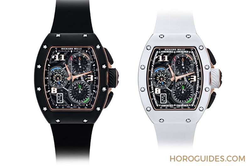 RICHARD MILLE 72-01計(jì)時(shí)碼表，再添黑白陶瓷款-復(fù)刻表
