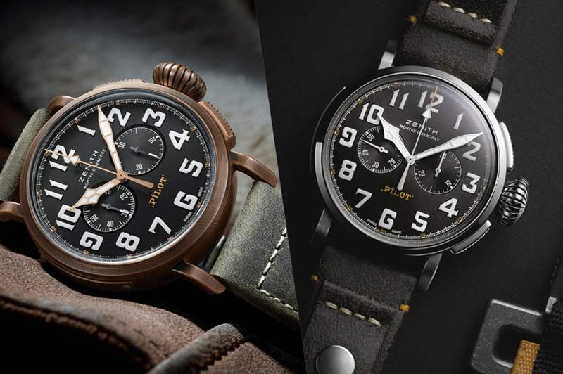 經典飛行表|5款人氣真力時Zenith Pilot Type 20手表推介-復刻表