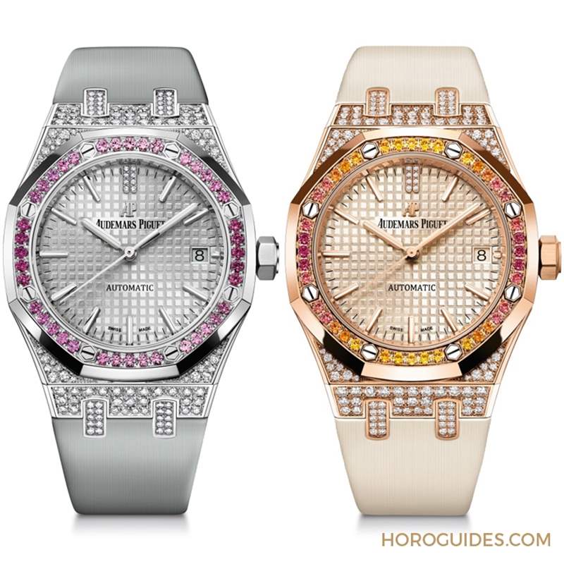 漸層寶石流光,愛彼皇家橡樹自動上鏈37毫米腕表-復(fù)刻表