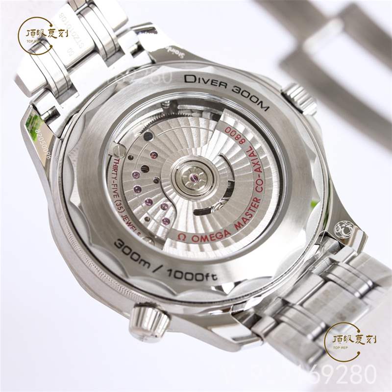 OR廠爆款綠盤海馬300上市,OR廠歐米茄海馬300綠盤做工如何-復刻表