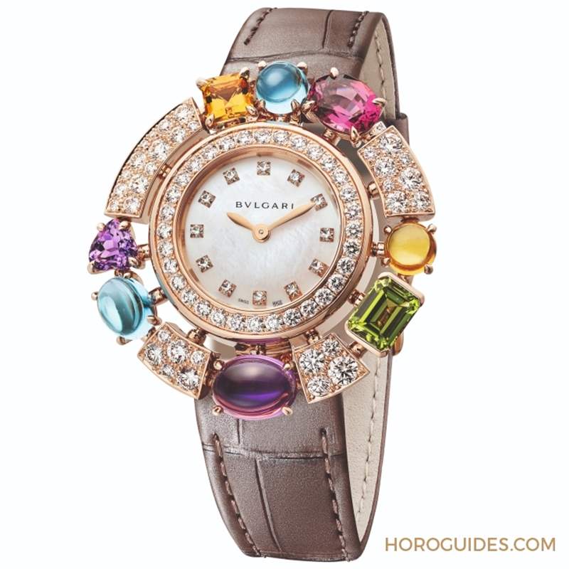 義式珠寶美學(xué)加持!BVLGARI Allegra腕表的彩寶光環(huán)-復(fù)刻表