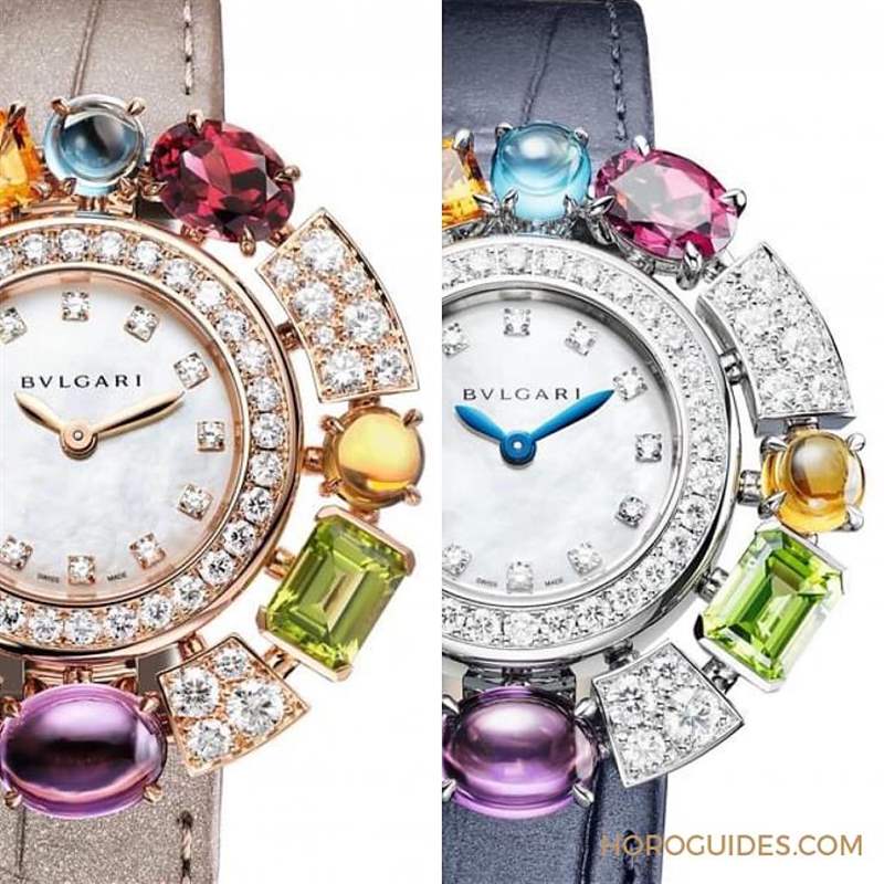 義式珠寶美學(xué)加持!BVLGARI Allegra腕表的彩寶光環(huán)-復(fù)刻表