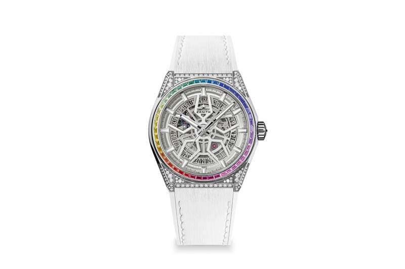 為這個(gè)圣誕添上色彩!真力時(shí)Zenith DEFY High Jewelry Rainbow-復(fù)刻表