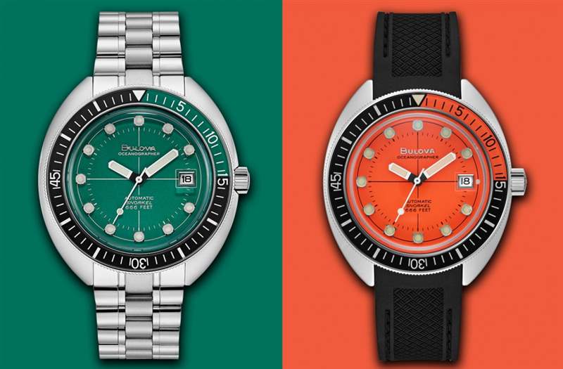 BULOVA Oceanographer系列重新將70年代經(jīng)典帶回來-復(fù)刻表