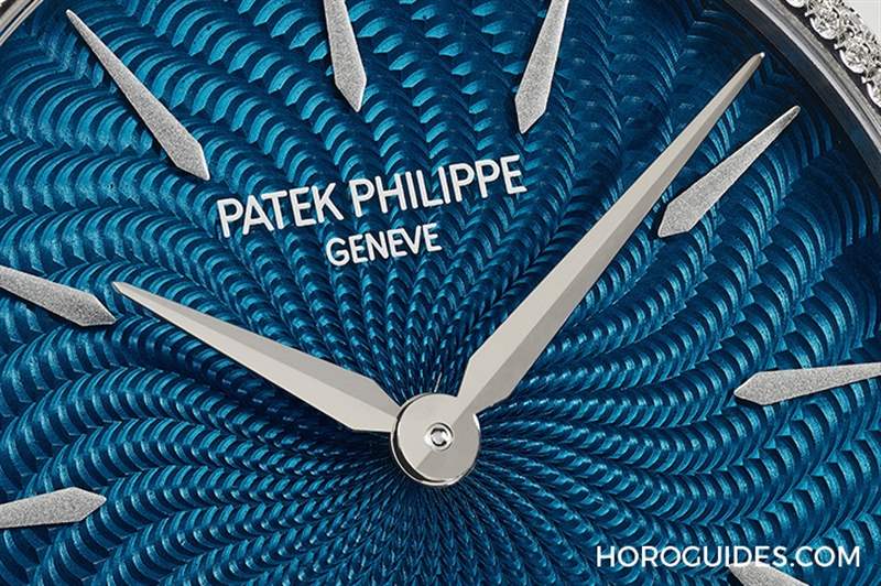 百達翡麗7040三問腕表,結合機刻雕花與琺瑯二大工藝-復刻表