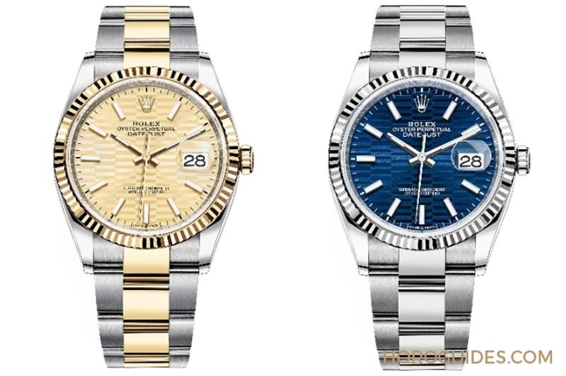 熱帶風(fēng)情上場!ROLEX Datejust 36棕櫚葉面盤-復(fù)刻表