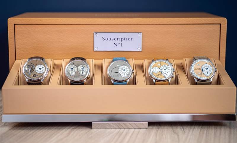 天字第一號大集合！FP Journe開基立業(yè)之作Souscription系列五只N°1首次集齊現(xiàn)身-復(fù)刻表