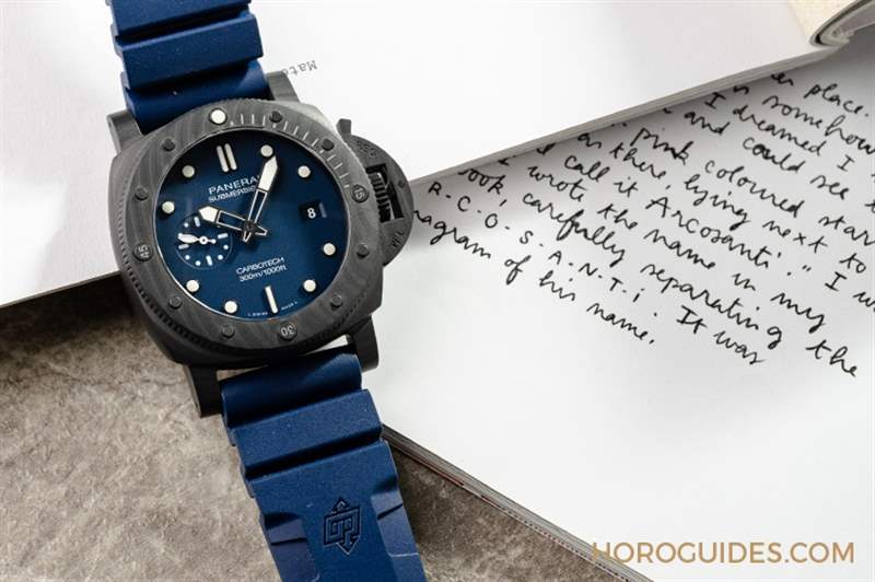 大熱藍(lán)面、新規(guī)格44mm!沛納海Submersible QuarantaQuattro PAM01232和PAM01391-復(fù)刻表