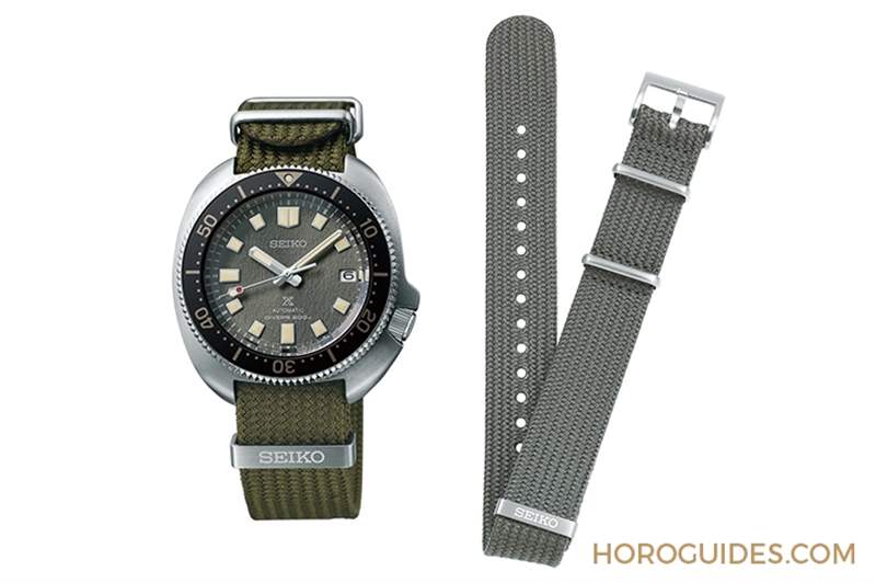 強韌織物表帶｜SEIKO推出現代版Prospex系列腕表，重新詮釋62MAS和海龜-復刻表