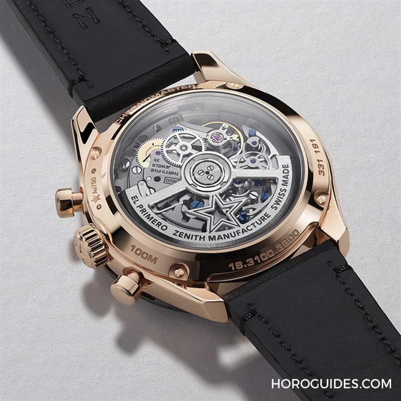 金色優(yōu)雅運動風(fēng)|ZENITH Chronomaster Sport系列新添玫瑰金款式-復(fù)刻表