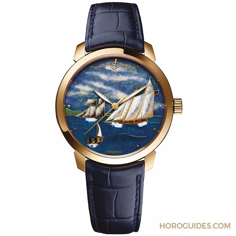 經典、彌新， 雅典表的琺瑯工藝-復刻表