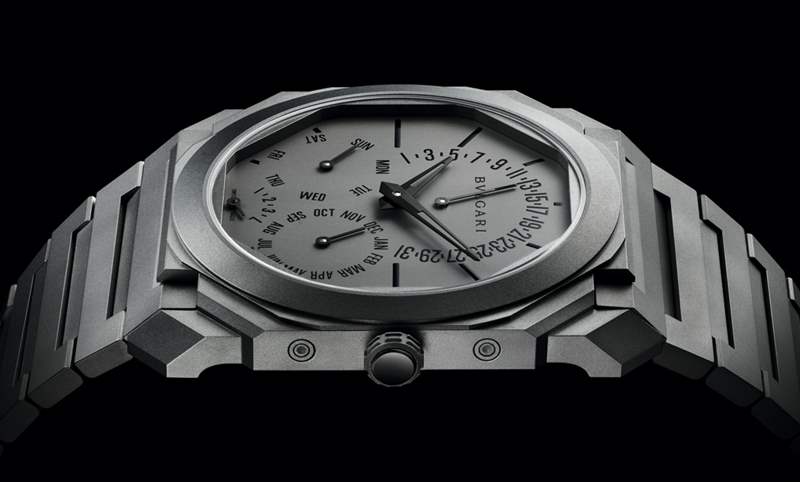 5.8mm的王者!BVLGARI Octo Finissimo超薄萬年歷-復(fù)刻表