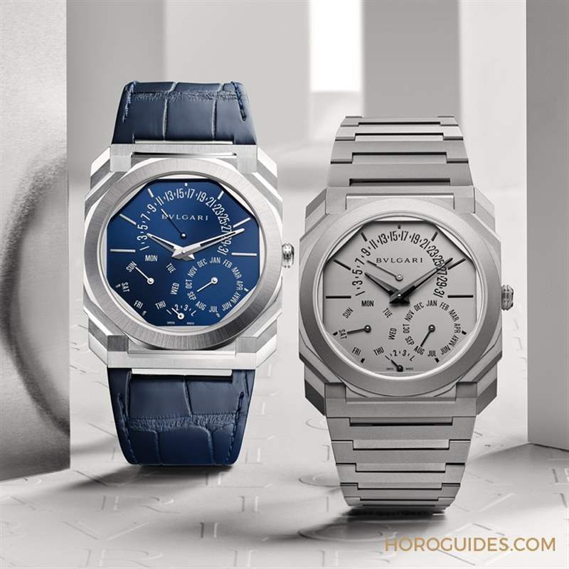 5.8mm的王者!BVLGARI Octo Finissimo超薄萬年歷-復(fù)刻表